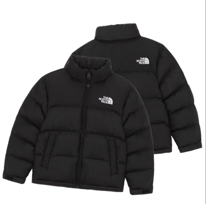 노스페이스 키즈 뉴 퍼피 온볼 자켓 블랙 NJ3NR51S, 매장판
