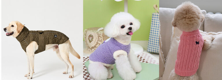 겨울 강아지옷 추천: 펫스맘 패딩 조끼·티티펫 후리스·도그아이 니트 비교